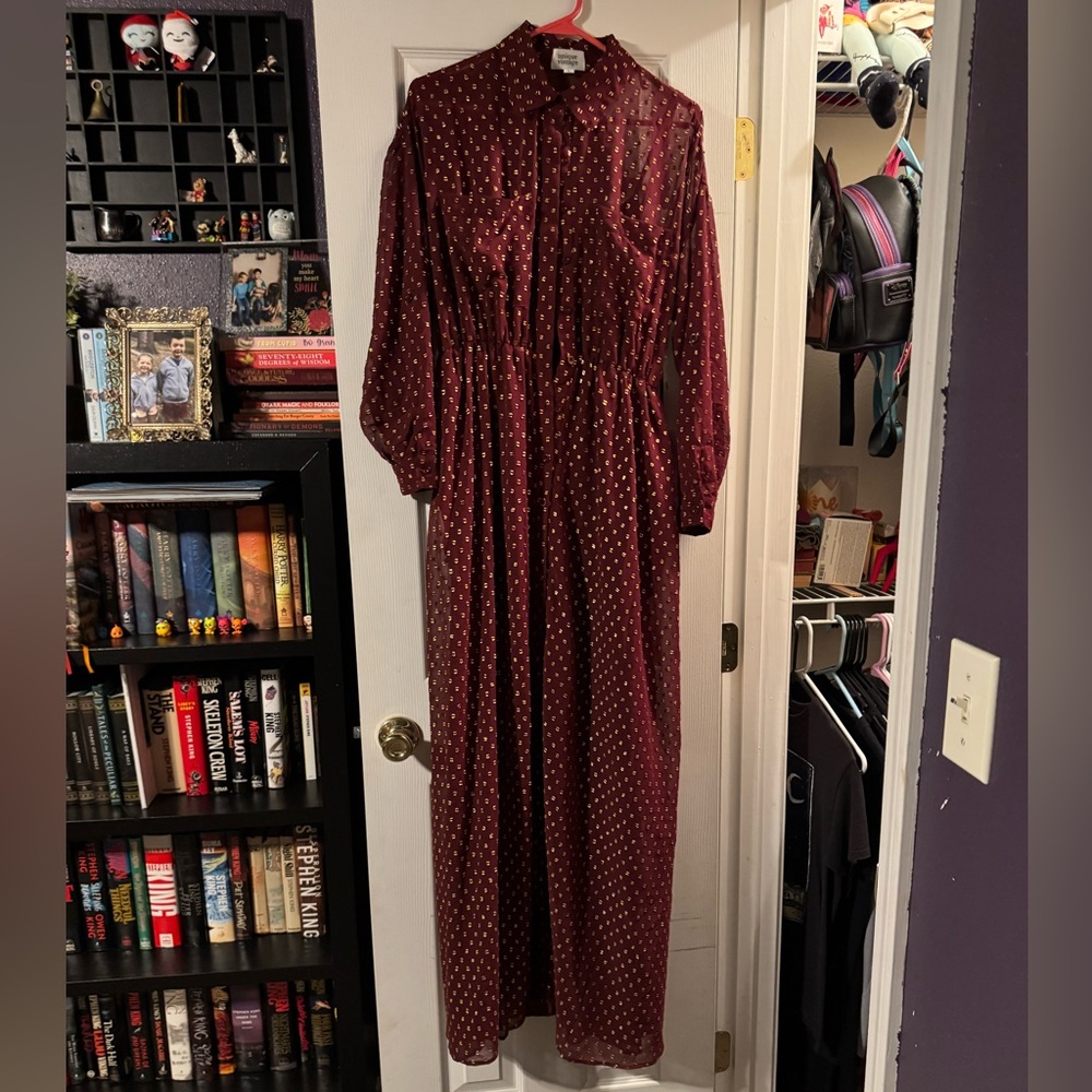 Unique Vintage maxi dress